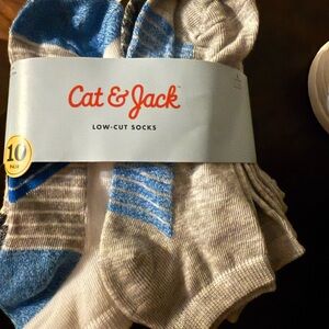 Cat & Jack Multicolor Casual Socks - 9 Pack